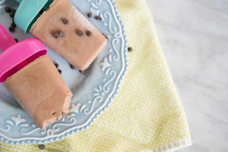 Chocolate Chip Fudgsicles Made with Coconut Milk thumbnail