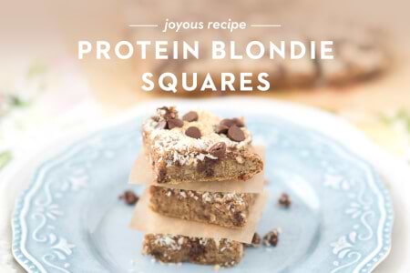 Protein Blondie Squares thumbnail