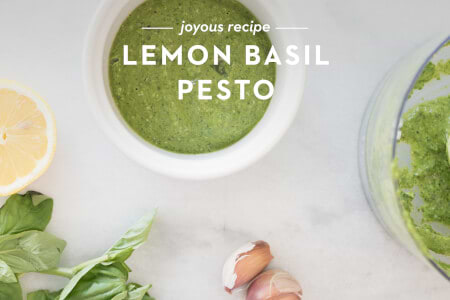 Lemon Basil Pesto thumbnail