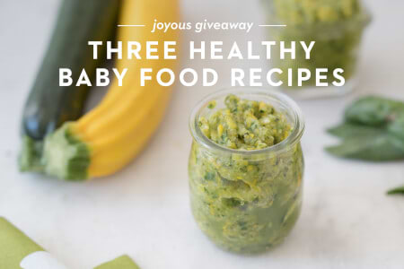 Three Healthy Baby Food Recipes + a Giveaway! thumbnail