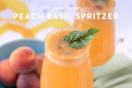 Peach Basil Spritzer thumbnail