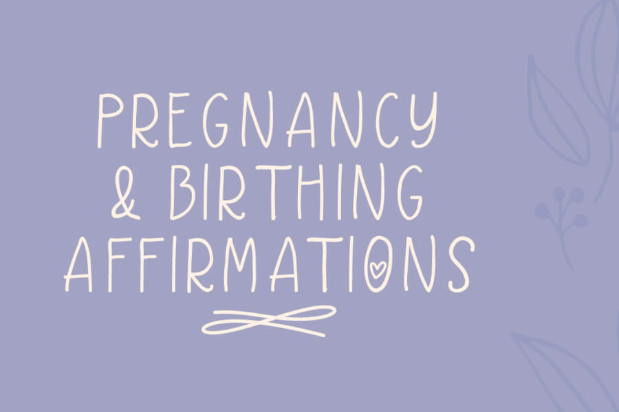 Five Pregnancy and Birthing Affirmations thumbnail