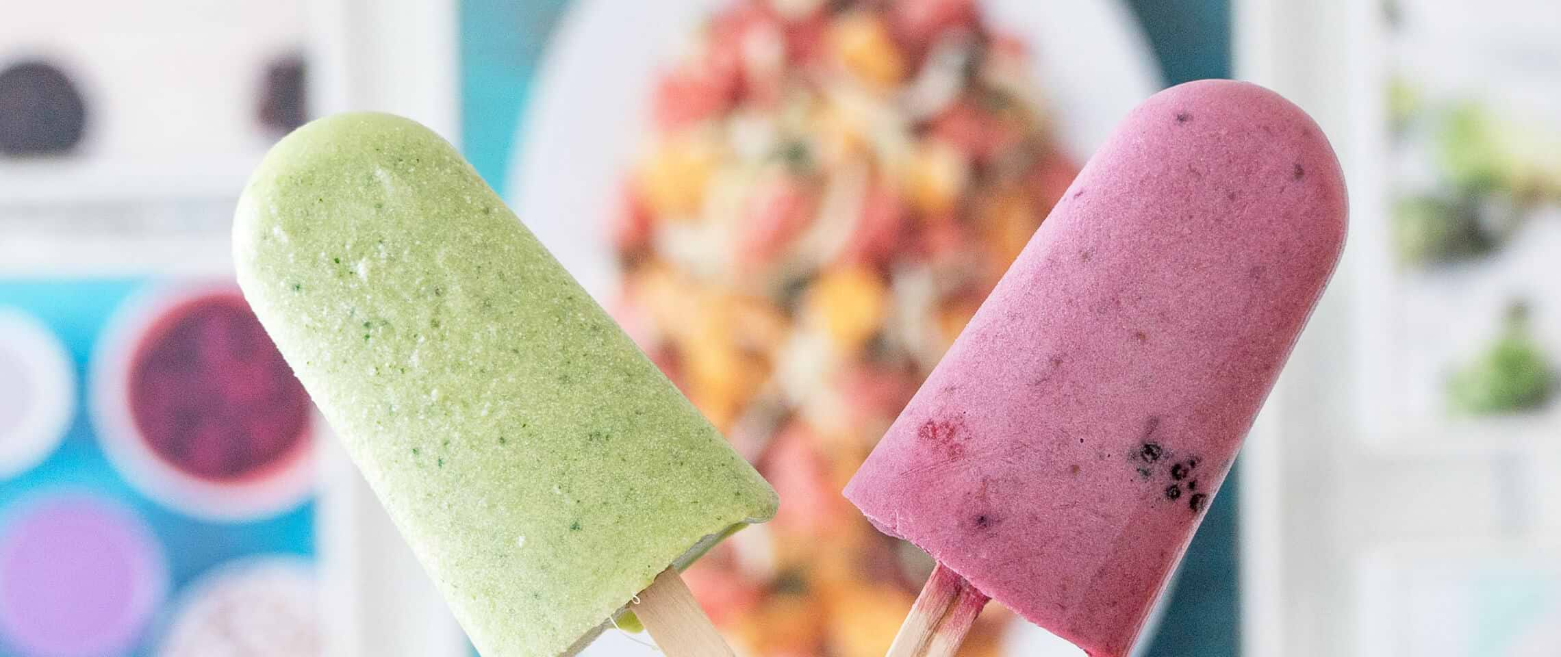 Frozen Pineapple Yogurt Pops - Creative Cynchronicity