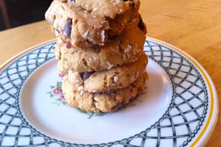 Gluten-free chewy chocolate chip cookies  thumbnail