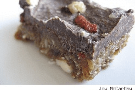 Raw Chocolate Banana Goji Brownie thumbnail