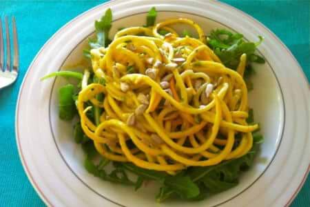 New Recipe: Zucchini Noodles with Creamy Thai Sauce thumbnail