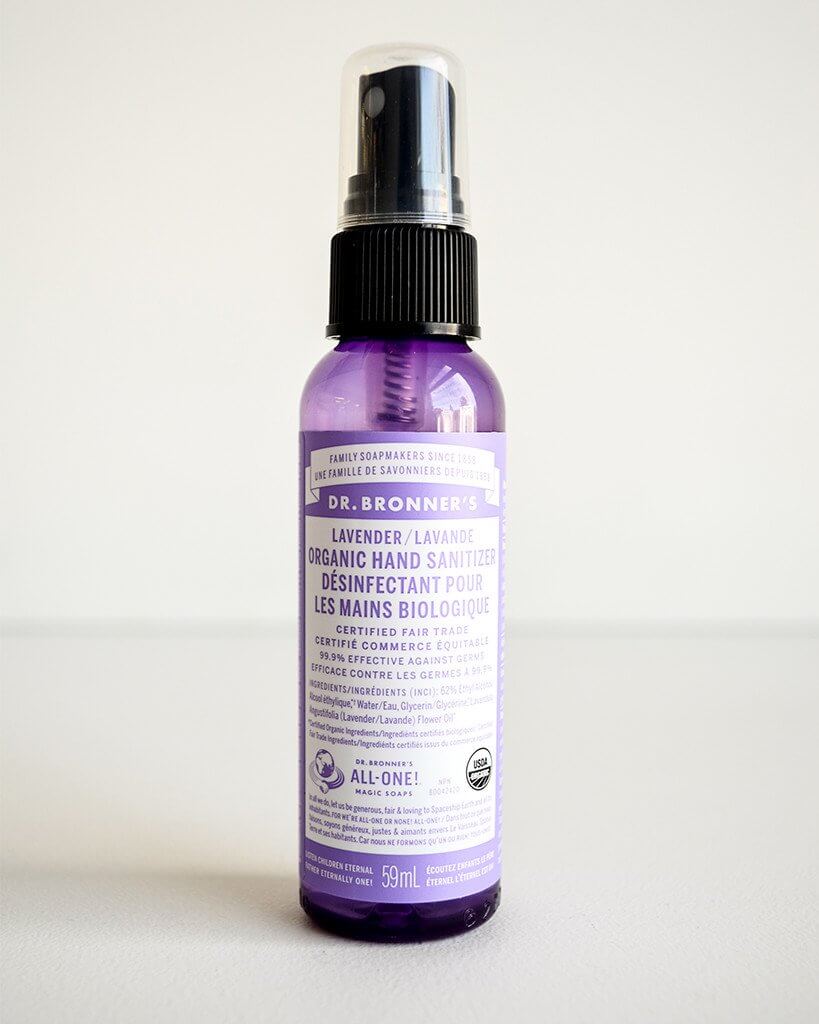 Dr. Bronner's Lavender Hand Sanitizer