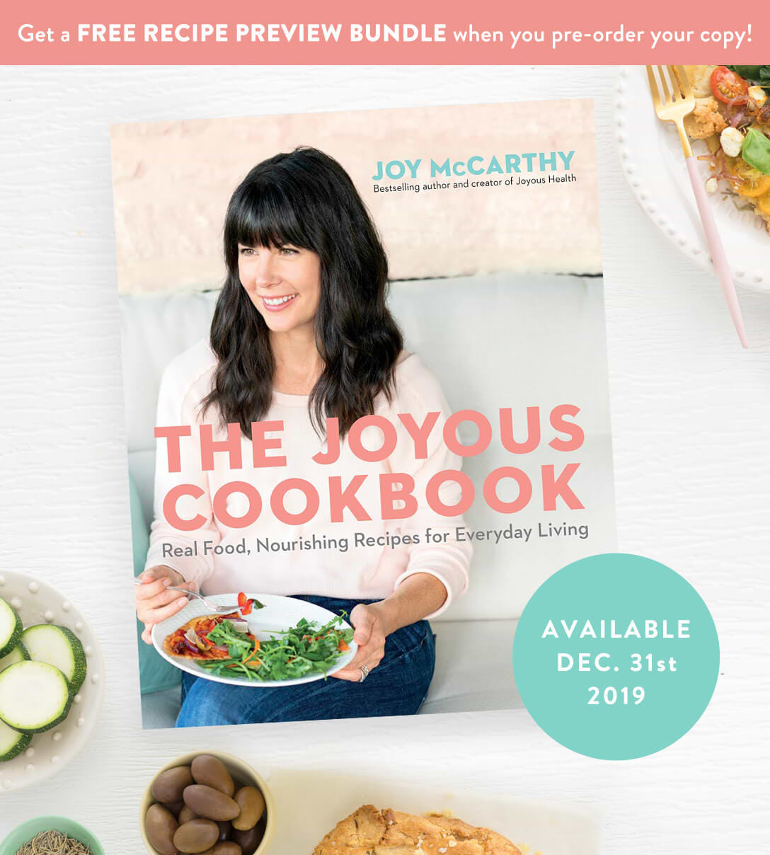 Joyous Cookbook Preorder