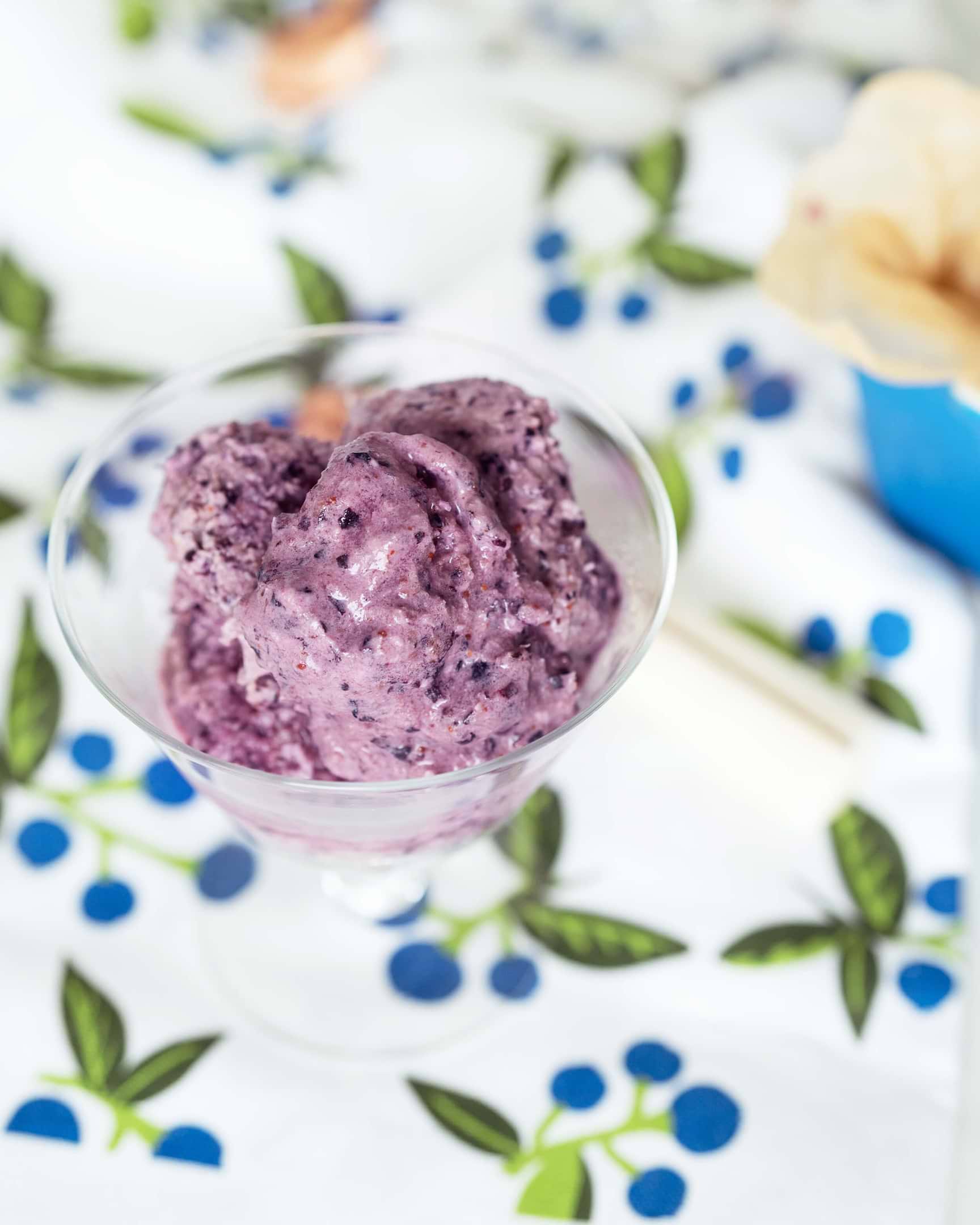 bluberry ice cream