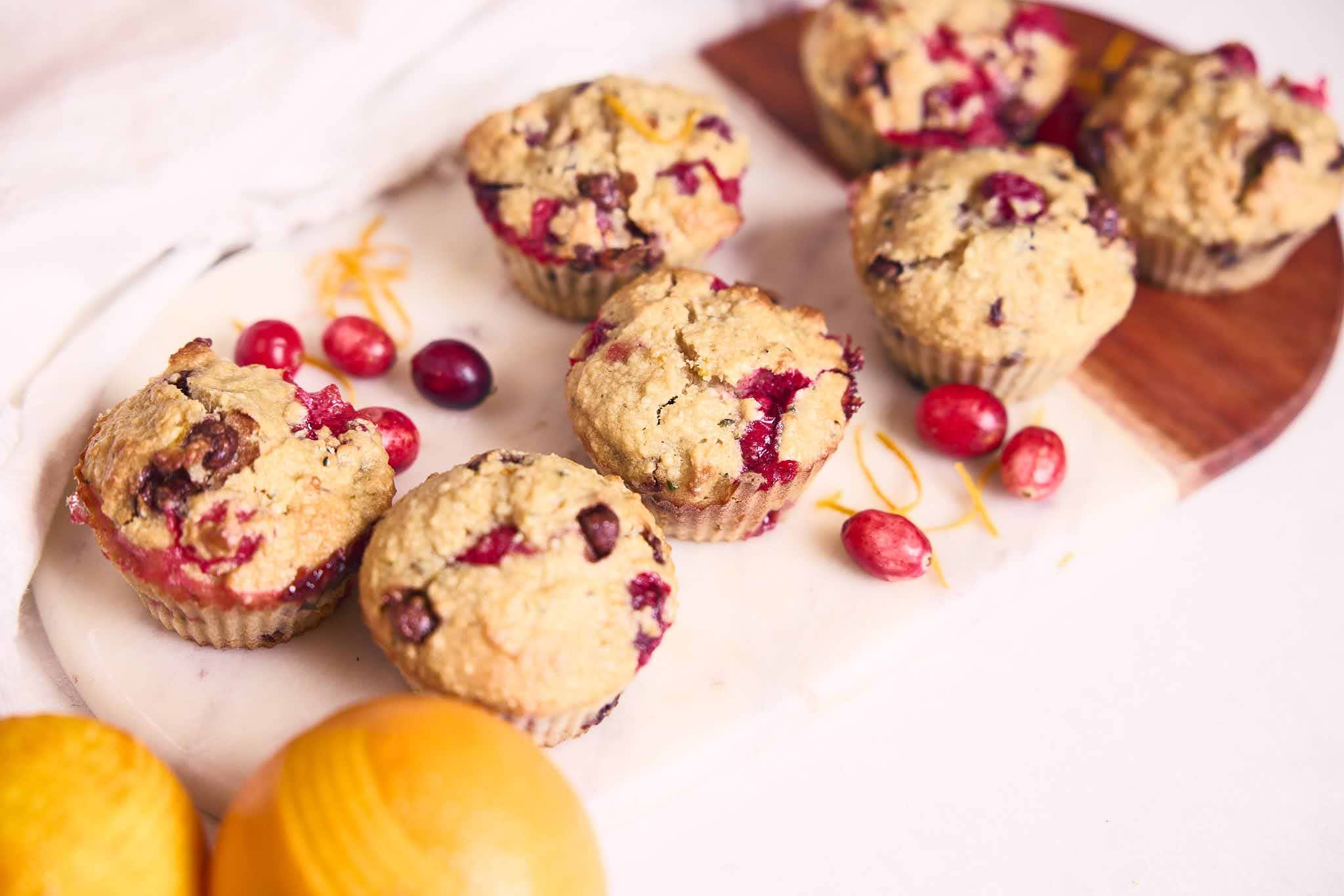 cranberry orange muffins