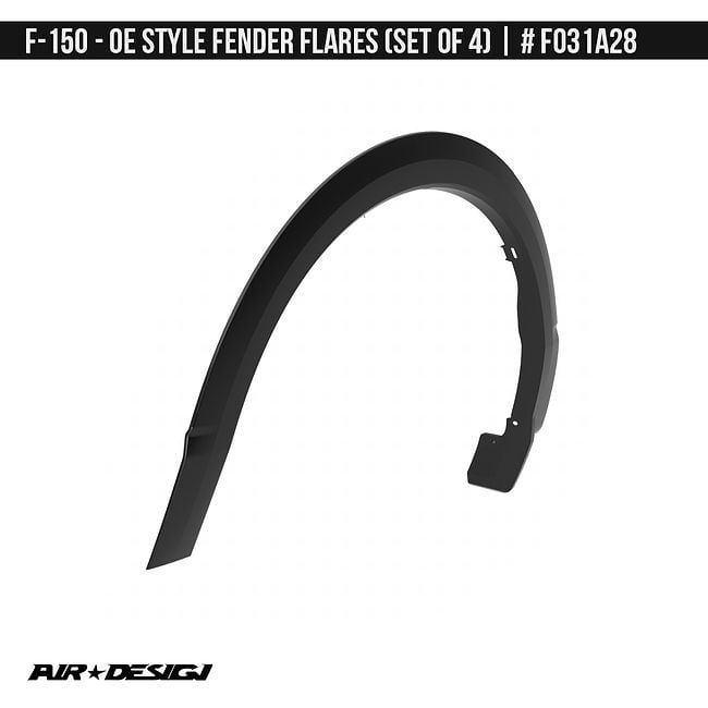 Ford F-150 2021-2023 OE Style Fender Flares - Air Design