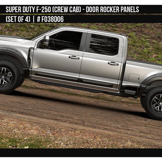 Rocker Panel Kit | FORD F-250 2024 Rocker Panel Kit | FORD F-250 2024