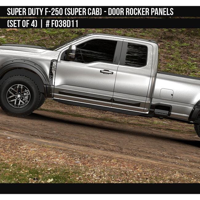 Rocker Panel Kit | FORD F-250 2024 Rocker Panel Kit | FORD F-250 2024