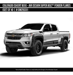 ブランド雑貨総合 74.4'' Kit Body Road Off 16-20 Colorado Chevy - Design Air ジャケット・アウター