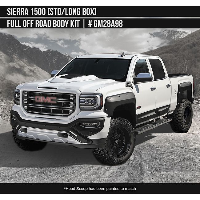 Full Hood Kit | GMC SIERRA 1500 ALL TERRAIN 2017 Full Hood Kit | GMC SIERRA 1500 ALL TERRAIN 2017