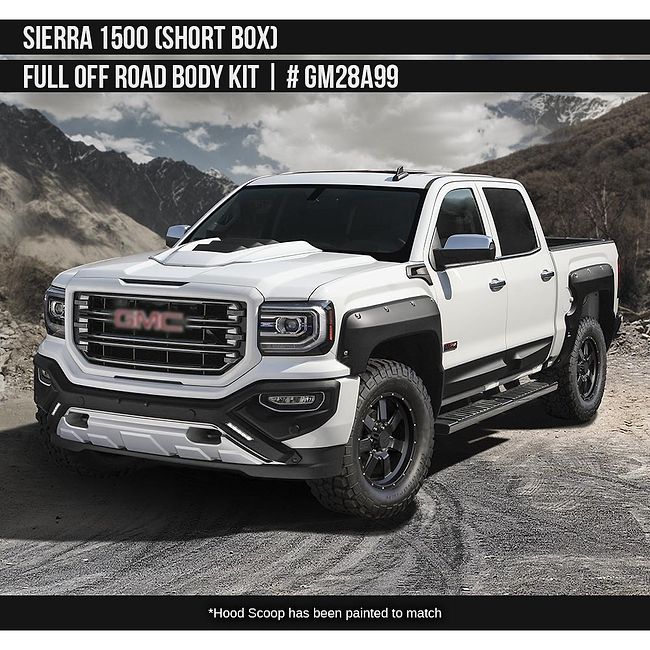 Full Hood Kit | GMC SIERRA 1500 ALL TERRAIN 2017 Full Hood Kit | GMC SIERRA 1500 ALL TERRAIN 2017