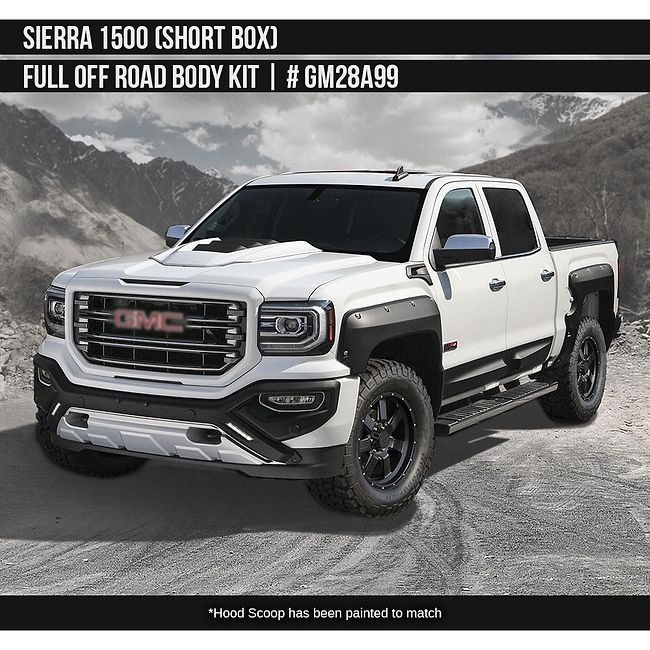 Full Hood Kit | GMC SIERRA 1500 ALL TERRAIN 2017 Full Hood Kit | GMC SIERRA 1500 ALL TERRAIN 2017