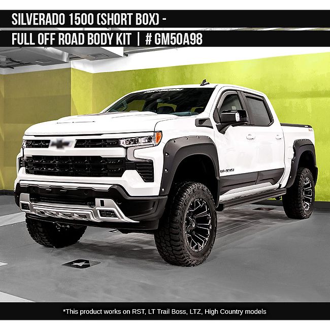 Rocker Panel Kit | CHEVROLET SILVERADO 1500 CUSTOM TRAIL BOSS 2022