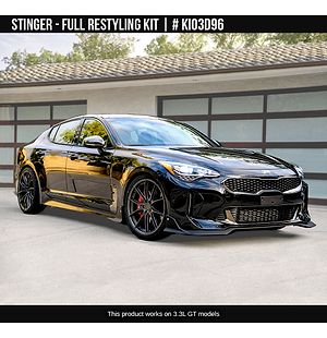 Stinger 18-23 Rear Valance w/ Diffuser Satin B - Air Design