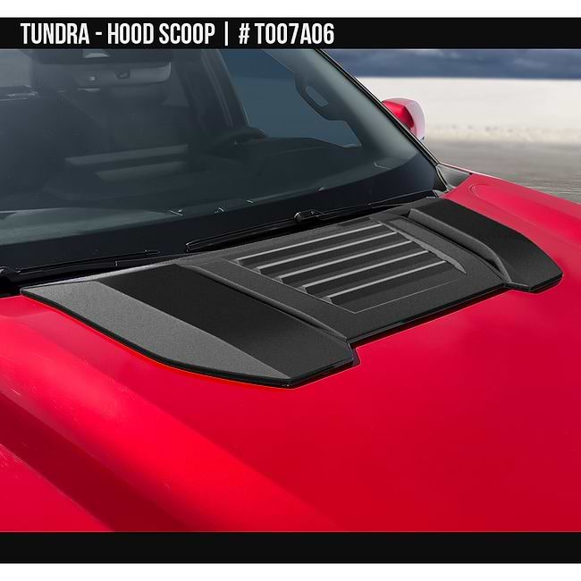 Toyota Tundra 2022-2025+ Hood Scoop Satin Black - Air Design