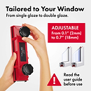 Adjustable Series: The Glider D2 AFC | Fit To 2-18 mm / 0.1''-0.7'' Window Thick
