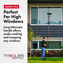 Patented High window cleaner 2022 305cm/120in