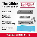 Silicone Edition: The Glider Silicone R2 8-18 mm Window Thick
