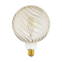 Eglo LEDE27 Vintage Swirl G150 Dimmable LED Bulb 2.5W 2200K