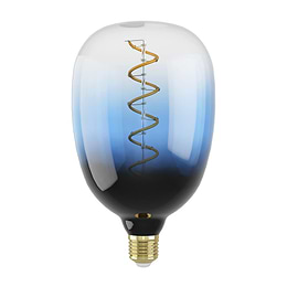 Eglo LEDE27 Blue Ombr T120 Spiral Dimmable LED Bulb 4W 2000K