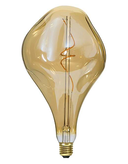 Eglo LEDE27 Vintage Irregular D165 Dimmable LED Bulb 4W 1800K