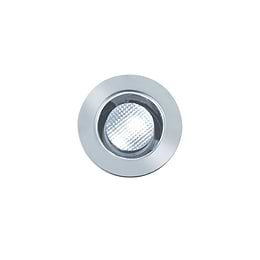 Saxby Ikon Round Stainless Steel Daylight White IP67 Decking Lights