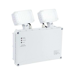 Saxby Sight ENM 3W IP65 Daylight White Outdoor Twin Spotlight