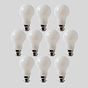 10 Pack - Soho Lighting 8w B22 Opal GLS LED Light Bulb 3000K Warm White Dimmable