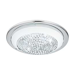 EGO Lighting Lucent  White & Crystal LED Ceiling and Wall Light