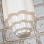 Soho Lighting Glasshouse Nickel Opal Art Deco Schoolhouse Hallway Pendant Light