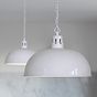 Grey Haze Rustic Dome Dining Room Pendant Light - Berwick - Soho Lighting