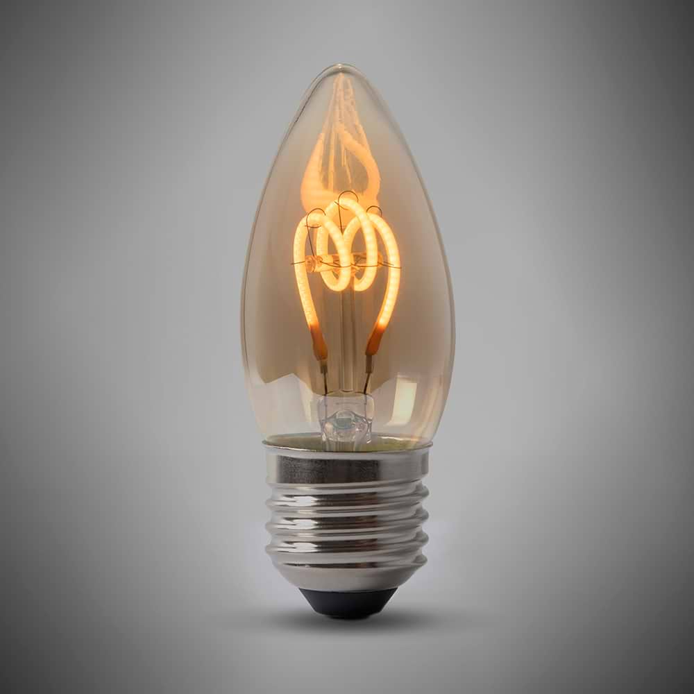 Filament Retro Led Lamp E14, Led Filament Bulb Lamp E14