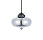 Soho Lighting Goslett Smoked Blown Glass Fish Bowl Pendant Light