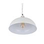 Berwick Rustic Dome Pendant Light Clay White