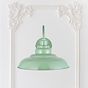 Chalk Mint Green Reclaimed Style Wall Light - Portland - Soho Lighting