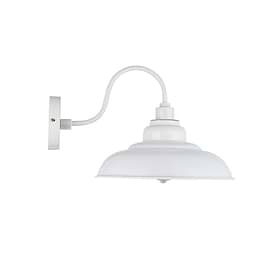 Clay White Wall Light