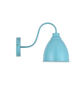 turquoise wall light