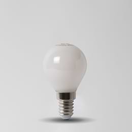 Soho Lighting 4w E14 Golf Ball Opal LED Bulb 2200K Dimmable