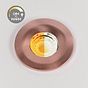 Soho Lighting Brushed Copper CCT Dim To Warm LED Downlight Fire Rated IP65