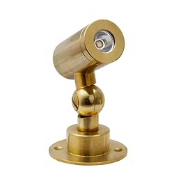 Soho Lighting Chelsea IP68 Solid Brass Modern Spot Light 24V DC 3000K with 3 Metre Cable
