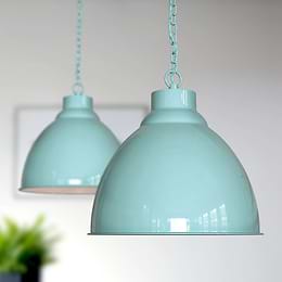 Turquoise Pendant Light