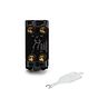 The Charterhouse Collection Aged Brass 20AX Double Pole Key RM-Grid Switch Module