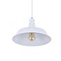 Argyll Industrial Pendant Light Pure White