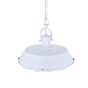 Brewer Cage Industrial  Pendant Light Pure White - Soho Lighting