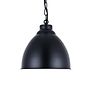 Oxford Vintage Pendant Light Matt Black - Soho Lighting